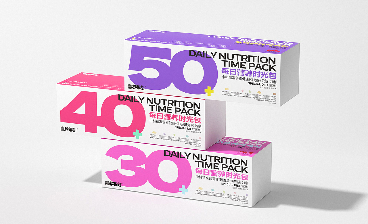 赢养每刻 - 让营养跟着时光走（每日营养时光包设计）