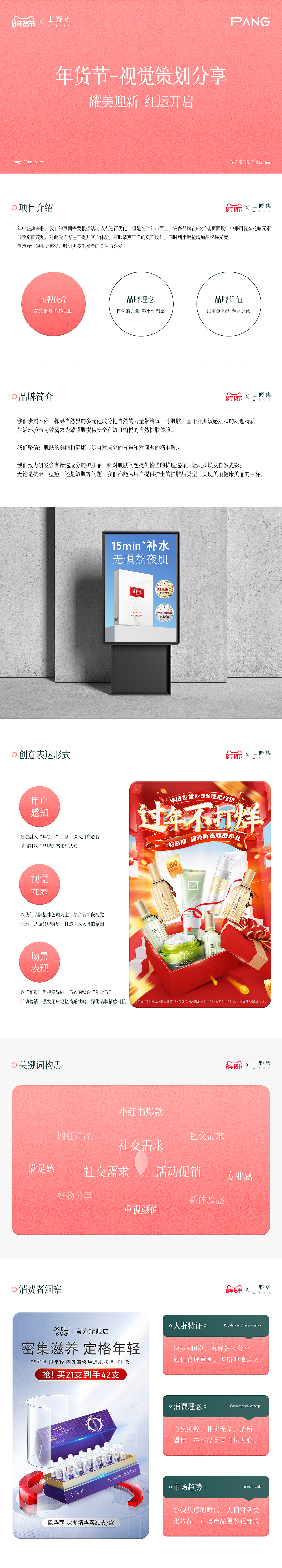 2025天猫年货节首页 护肤品店铺首页分享*