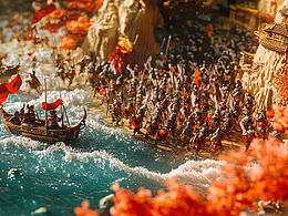 三國類AI買量視頻素材（海戰(zhàn)篇）