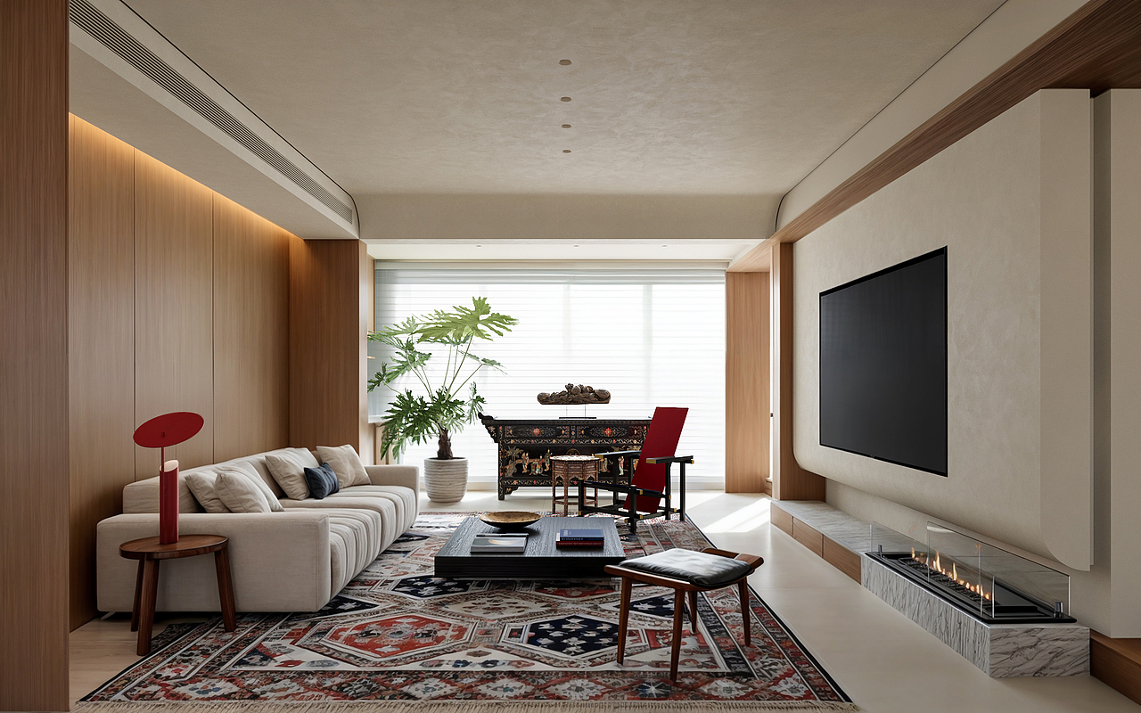 中古风格——长沙佐尚视觉（图ZMzg5NTU3MjIw） - 家装设计 - 站酷设计师佐尚效果图官方原创素材 - 站酷ZCOOL