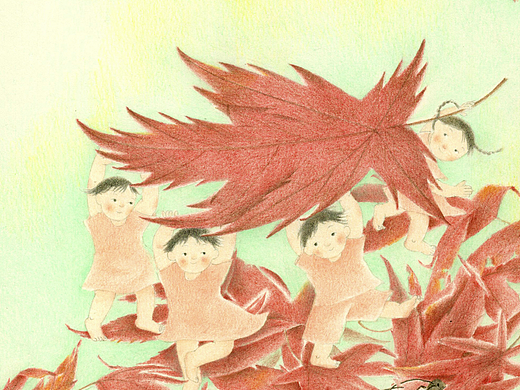 儿童文学类封面插画一幅