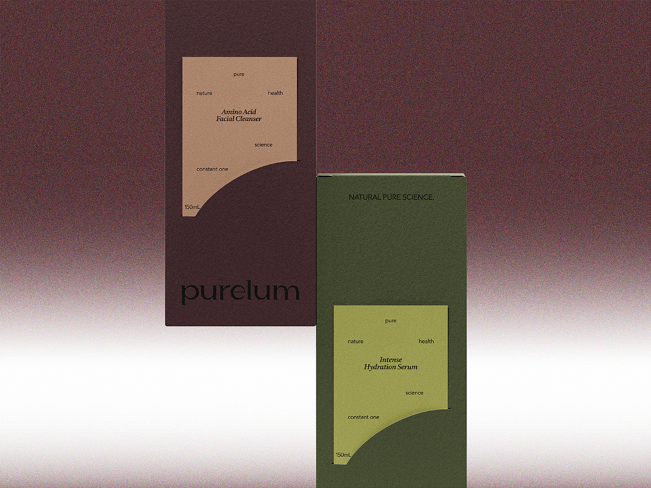 FGD&purelum护肤品牌视觉及包装设计