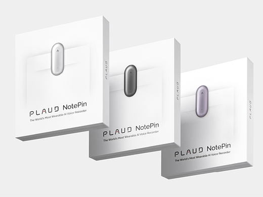 PLAUD NotePin AI智能录音设备包装升级设计