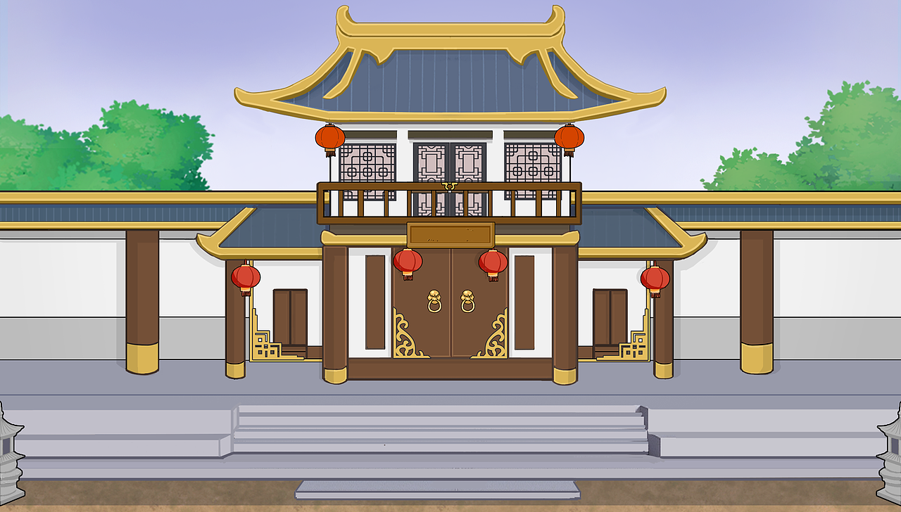 中国风场景室内室外（图ZMzg5NTY1NDA4） - 其他动漫 - 站酷设计师什么不吃饭嗨原创素材 - 站酷ZCOOL