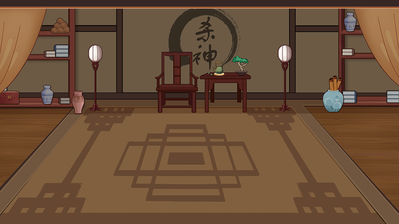 中国风场景室内室外（图ZMzg5NTY1NDEy） - 其他动漫 - 站酷设计师什么不吃饭嗨原创素材 - 站酷ZCOOL