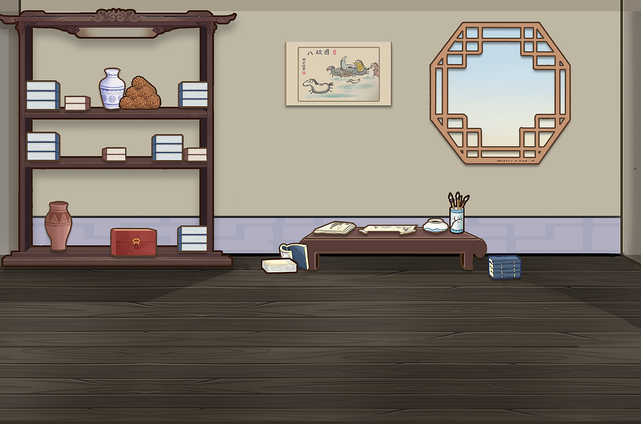 中国风场景室内室外（图ZMzg5NTY1NDI0） - 其他动漫 - 站酷设计师什么不吃饭嗨原创素材 - 站酷ZCOOL