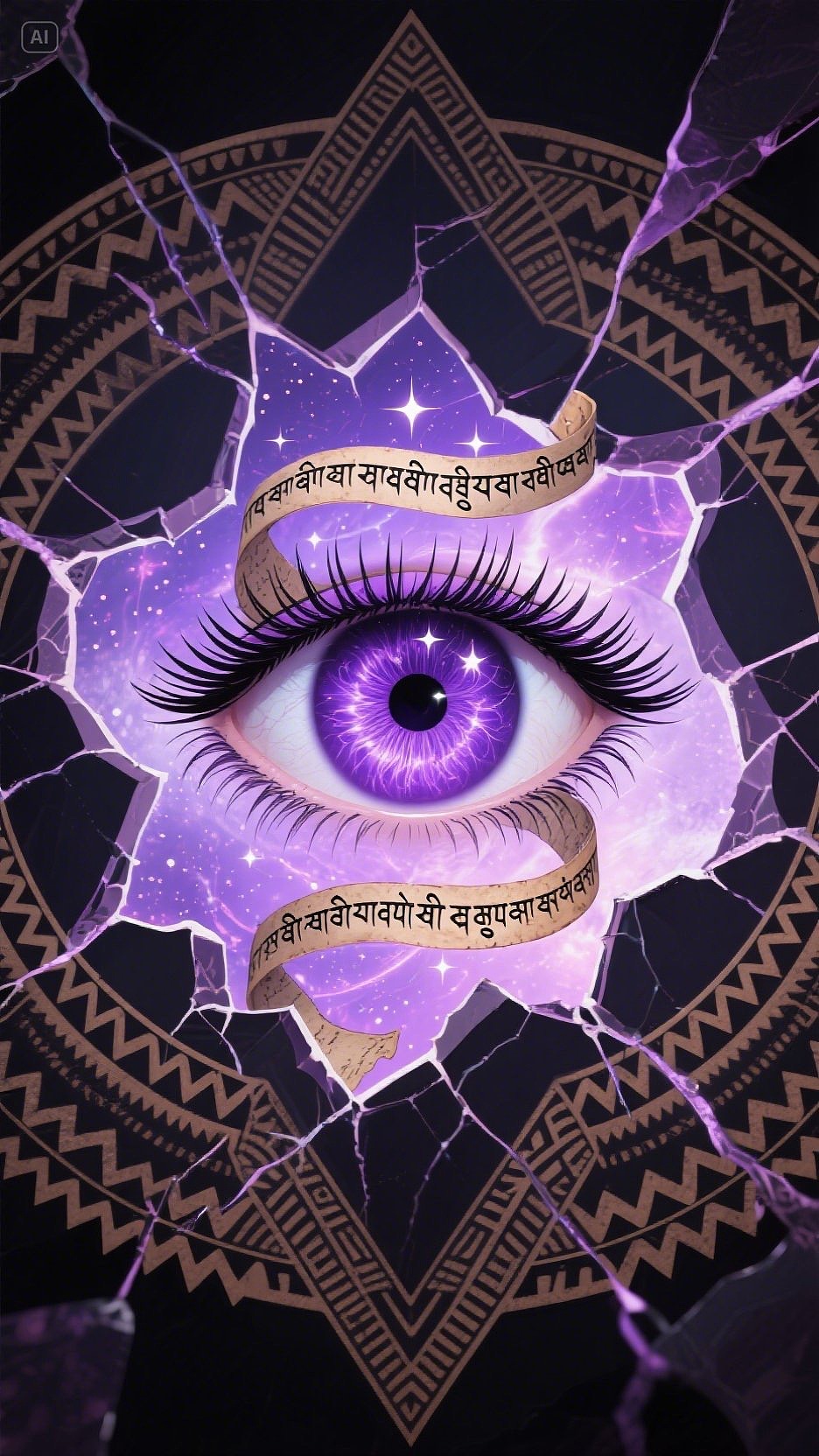 虚空之眼 万物可用 塔罗牌面 塔罗桌布 挂画（图ZMzg5NTczNzEy） - 艺术插画 - 站酷设计师霖柒烨原创素材 - 站酷ZCOOL