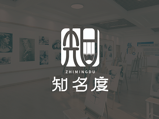 LOGO设计 | 知名度美术培训机构