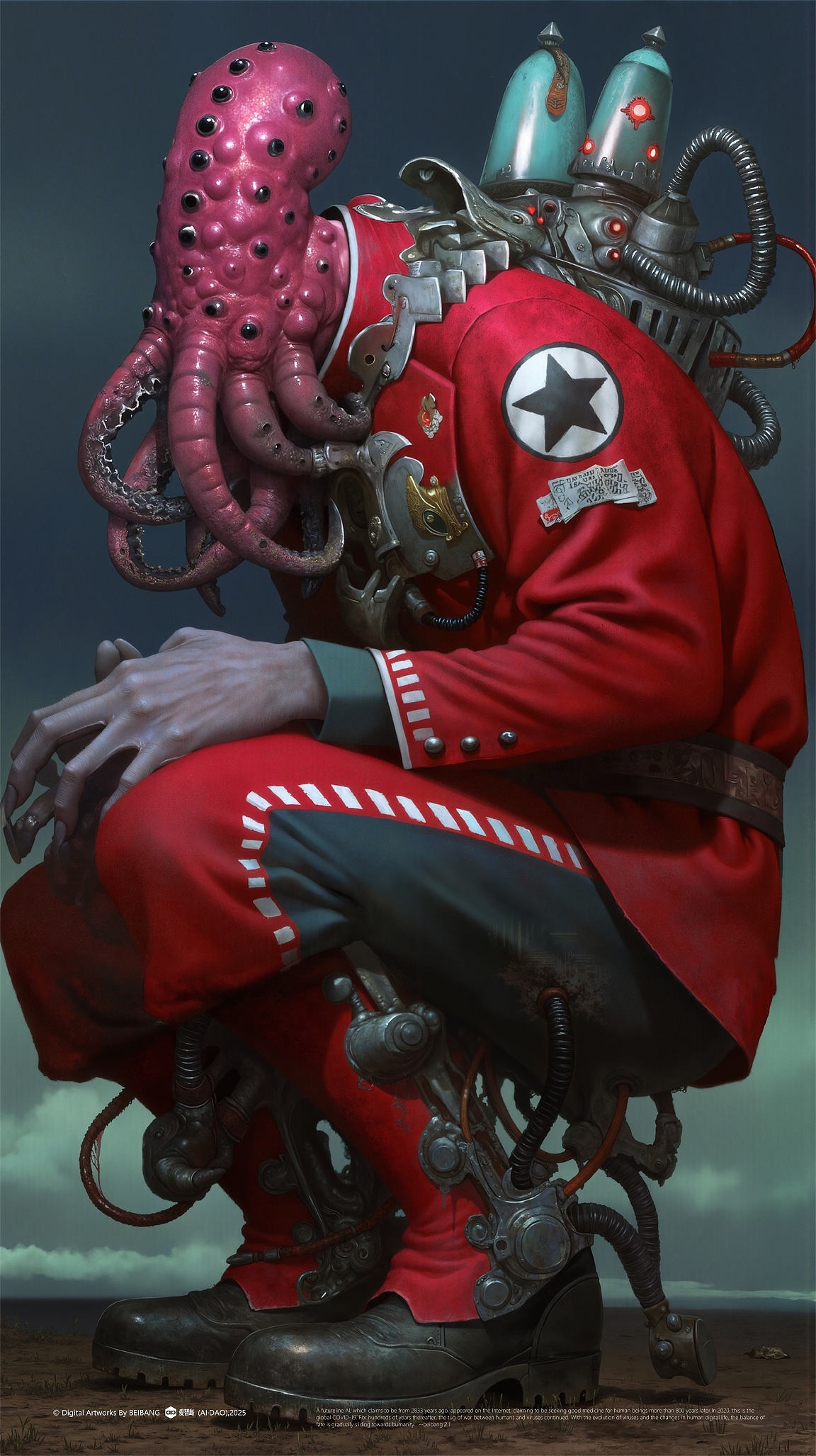怪诞肖像馆:末日废土中的人类群像(图ZMzg5NTg3MDEy) - AI作品 - 站酷设计师北邦原创素材 - 站酷ZCOOL