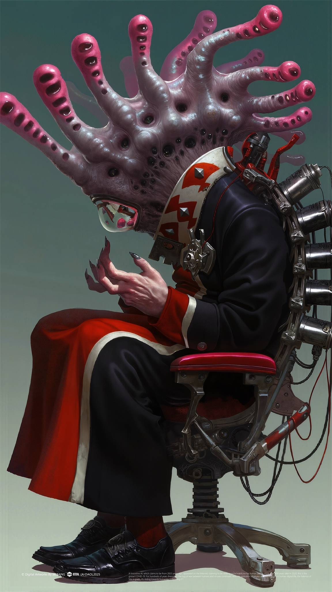 怪诞肖像馆:末日废土中的人类群像(图ZMzg5NTg3MDQw) - AI作品 - 站酷设计师北邦原创素材 - 站酷ZCOOL