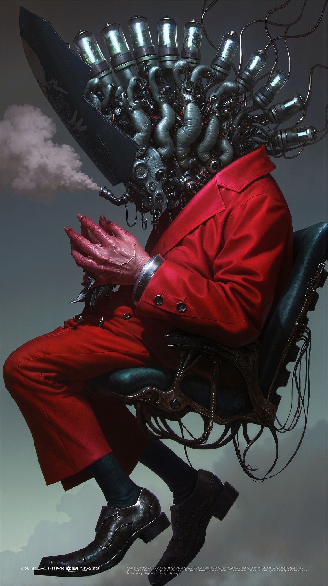 怪诞肖像馆:末日废土中的人类群像(图ZMzg5NTg3MDc2) - AI作品 - 站酷设计师北邦原创素材 - 站酷ZCOOL