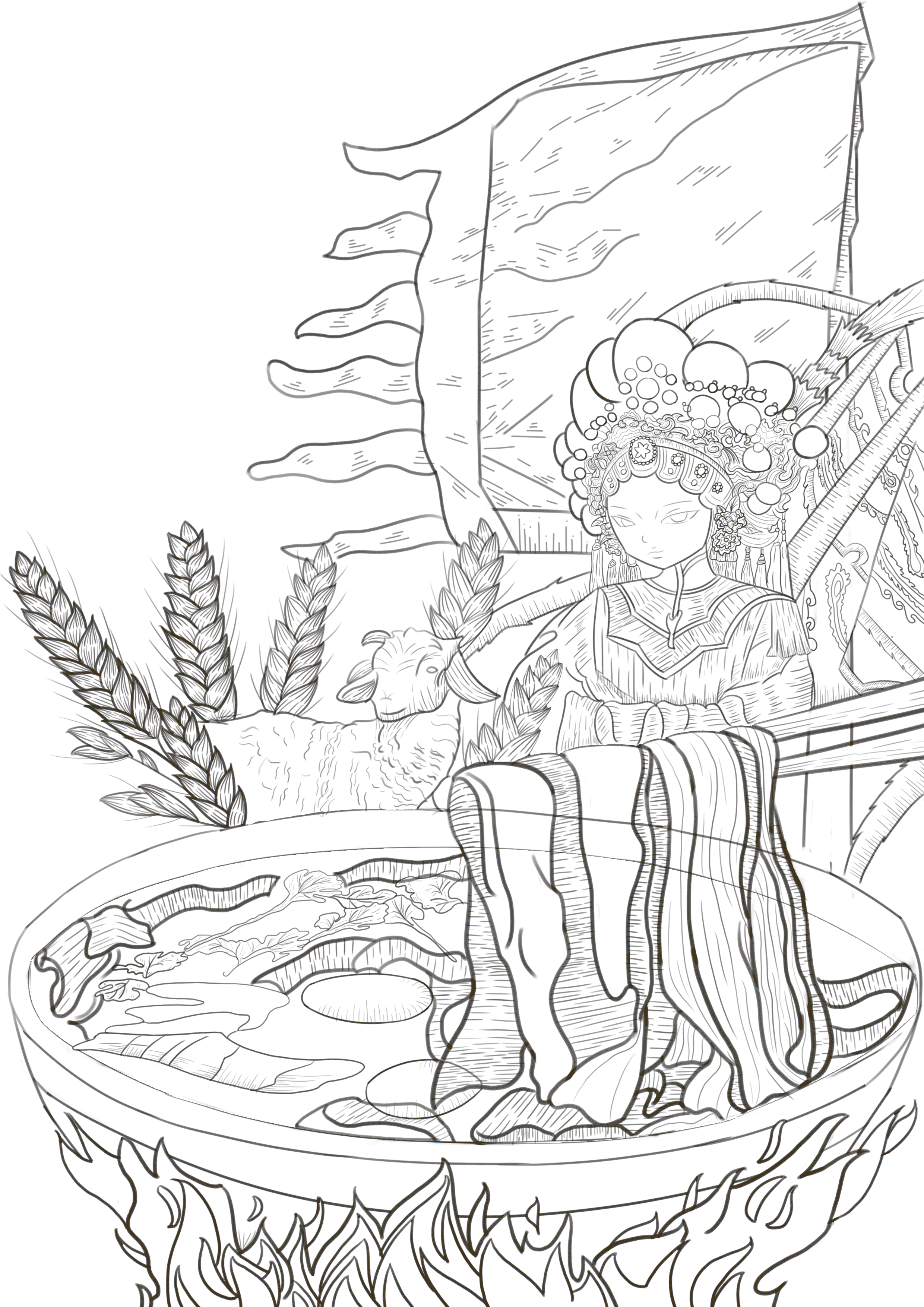 老方城烩面包装设计