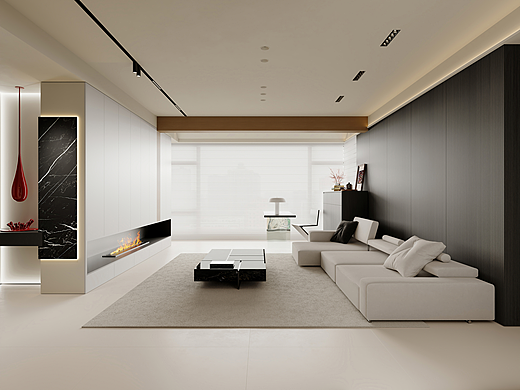 意式极简家装渲染