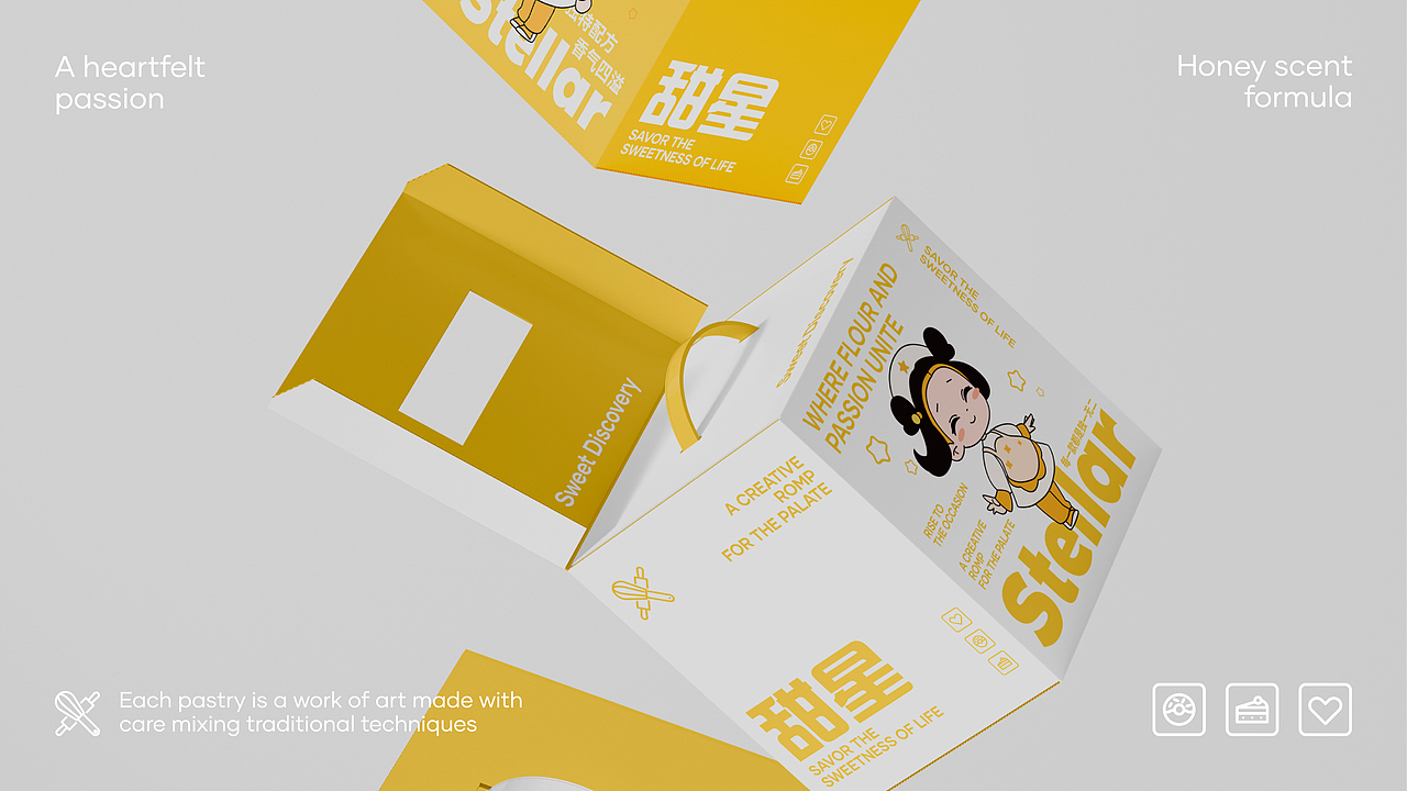 甜星味道 | 品牌设计（图ZMzg5NTkyNTg4） - IP形象 - 站酷设计师橡皮擦_原创素材 - 站酷ZCOOL