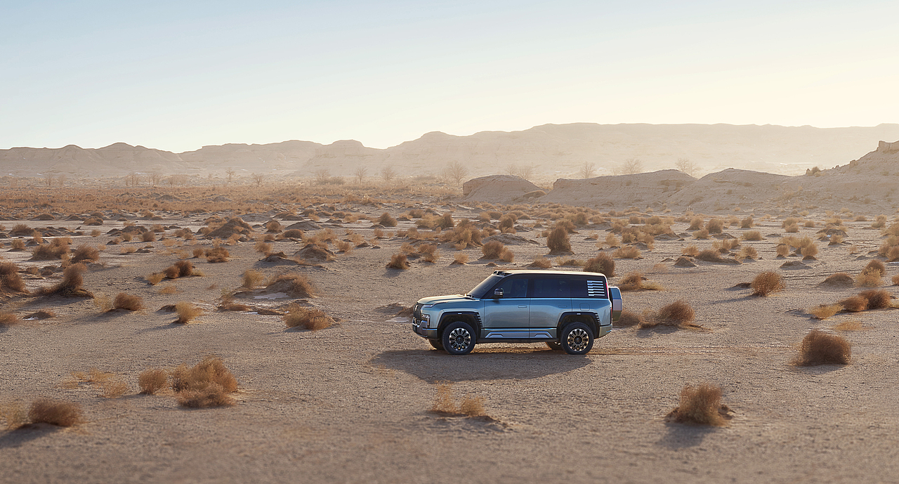 仰望高端品牌车型摄影