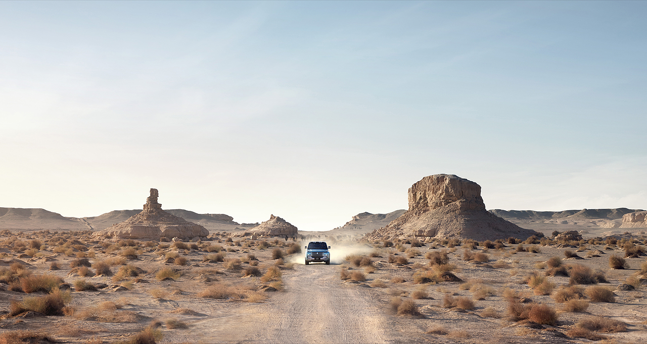 仰望高端品牌车型摄影