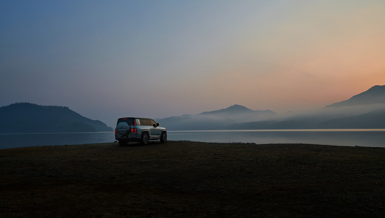 仰望高端品牌车型摄影