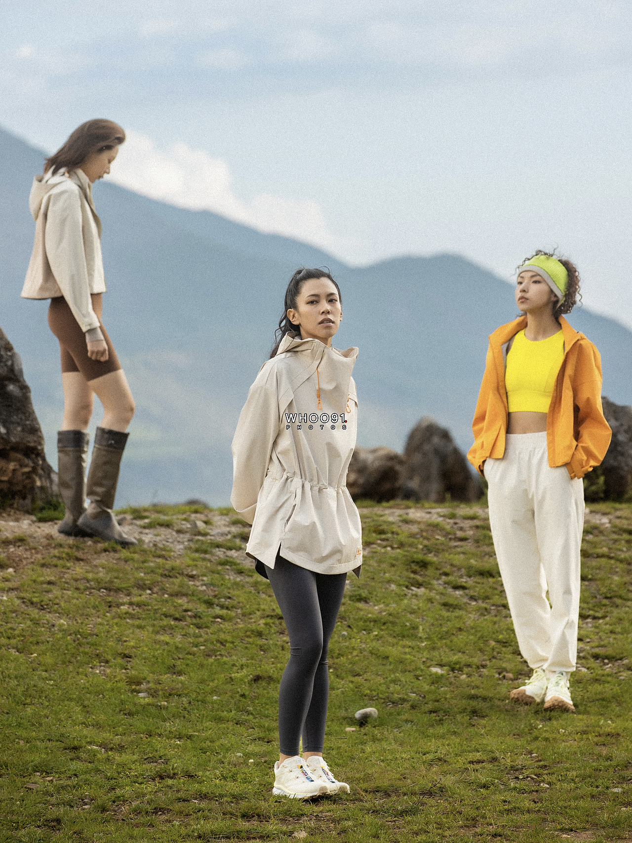 运动品牌拍摄丨甜野女孩户外形象片