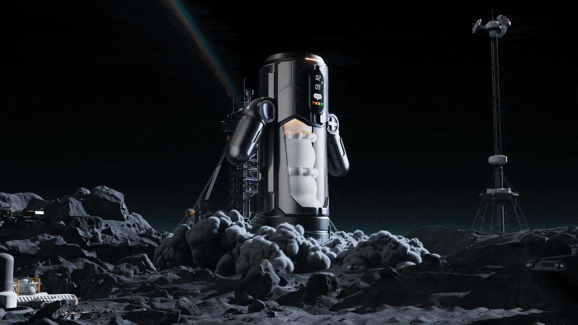 潮玩动画渲染（图ZMzg5NTk3NDUy） - 动画/影视 - 站酷设计师阿祥的秘密基地原创素材 - 站酷ZCOOL