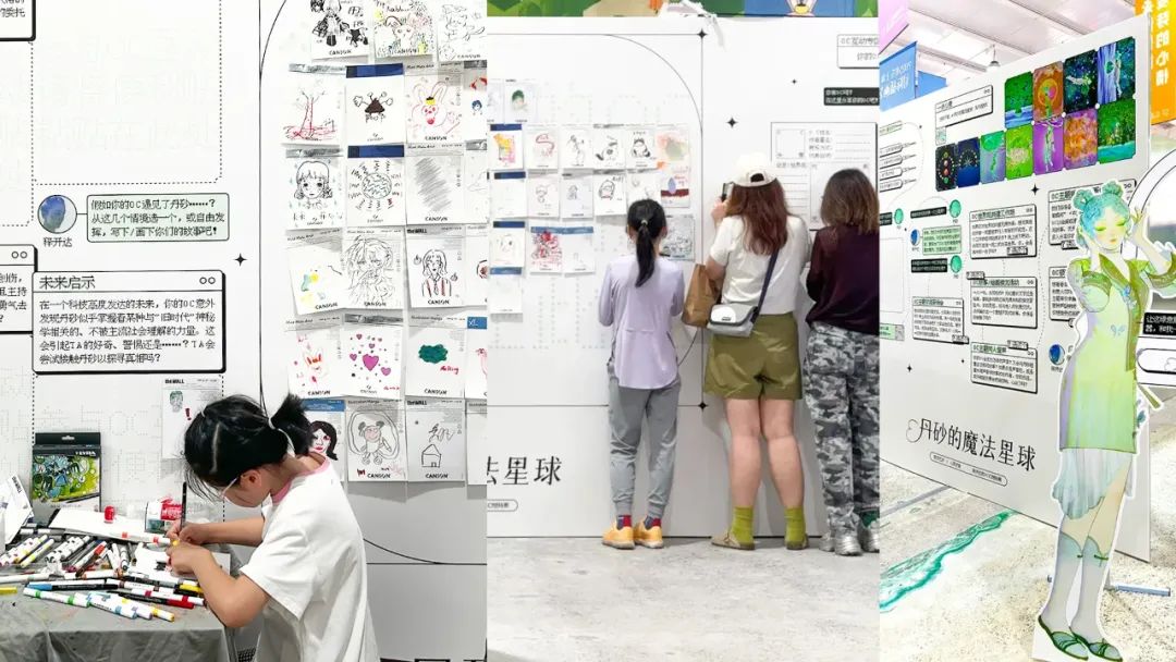 独立艺术家策展初体验:"丹砂的魔法星球"展览复盘与IP探索(图ZMTUwNzM5OTY=) - 观点 - 站酷设计师释开达原创素材 - 站酷ZCOOL