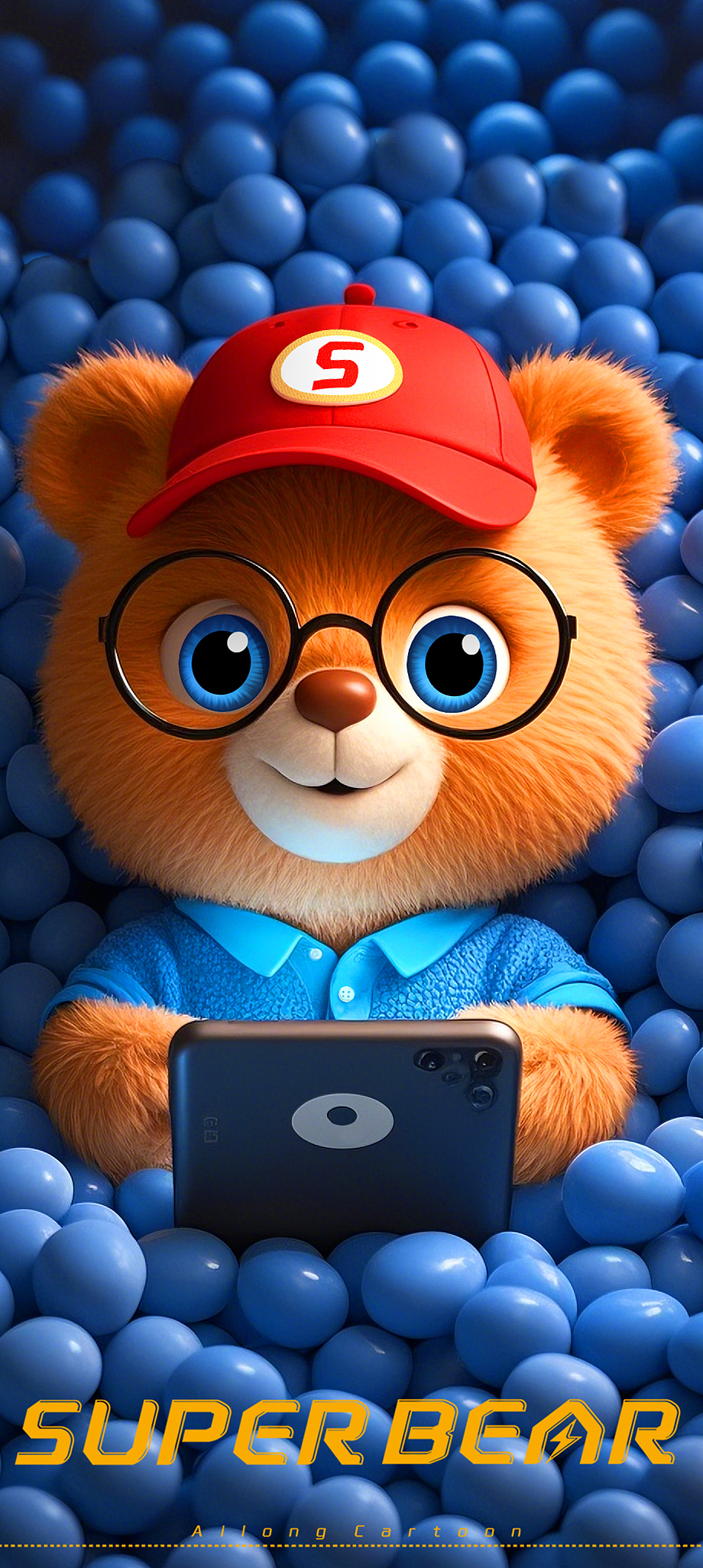 超级熊Super Bear(AI)(图ZMzg5NjAxOTk2) - IP形象 - 站酷设计师爱龙余健原创素材 - 站酷ZCOOL