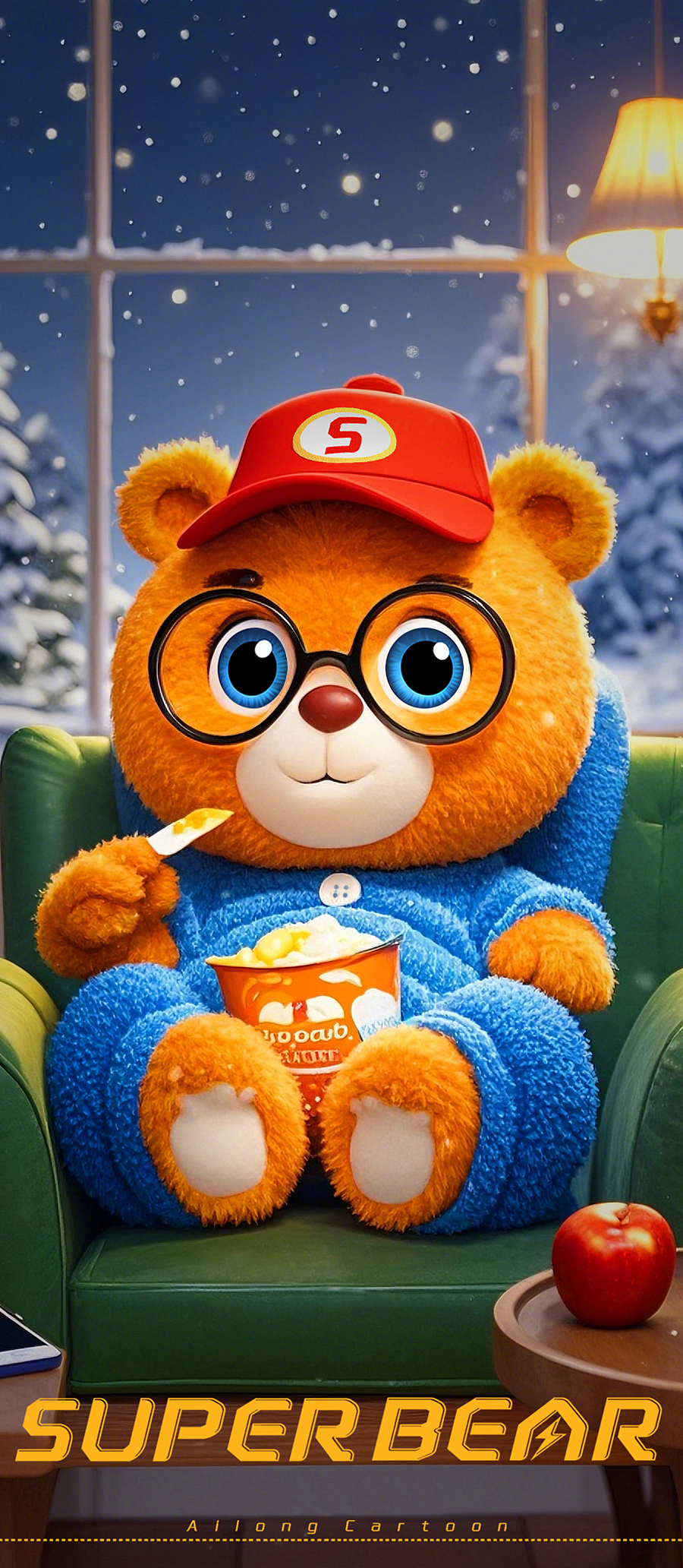 超级熊Super Bear(AI)(图ZMzg5NjAyMDQ0) - IP形象 - 站酷设计师爱龙余健原创素材 - 站酷ZCOOL