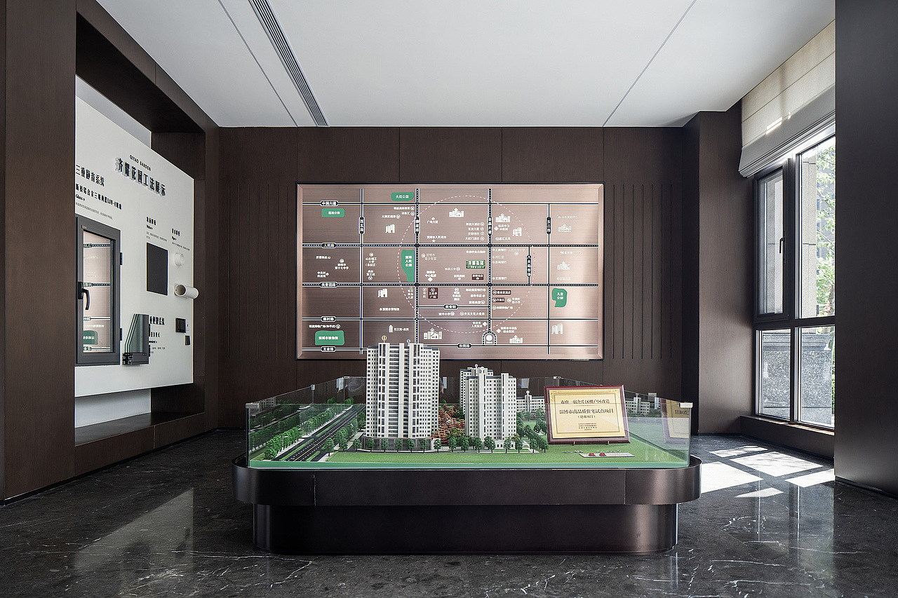 淄博齐耀花园售楼处空间摄影（图ZMzg5NjA0NTg4） - 环境/建筑摄影 - 站酷设计师建筑摄影师于健原创素材 - 站酷ZCOOL