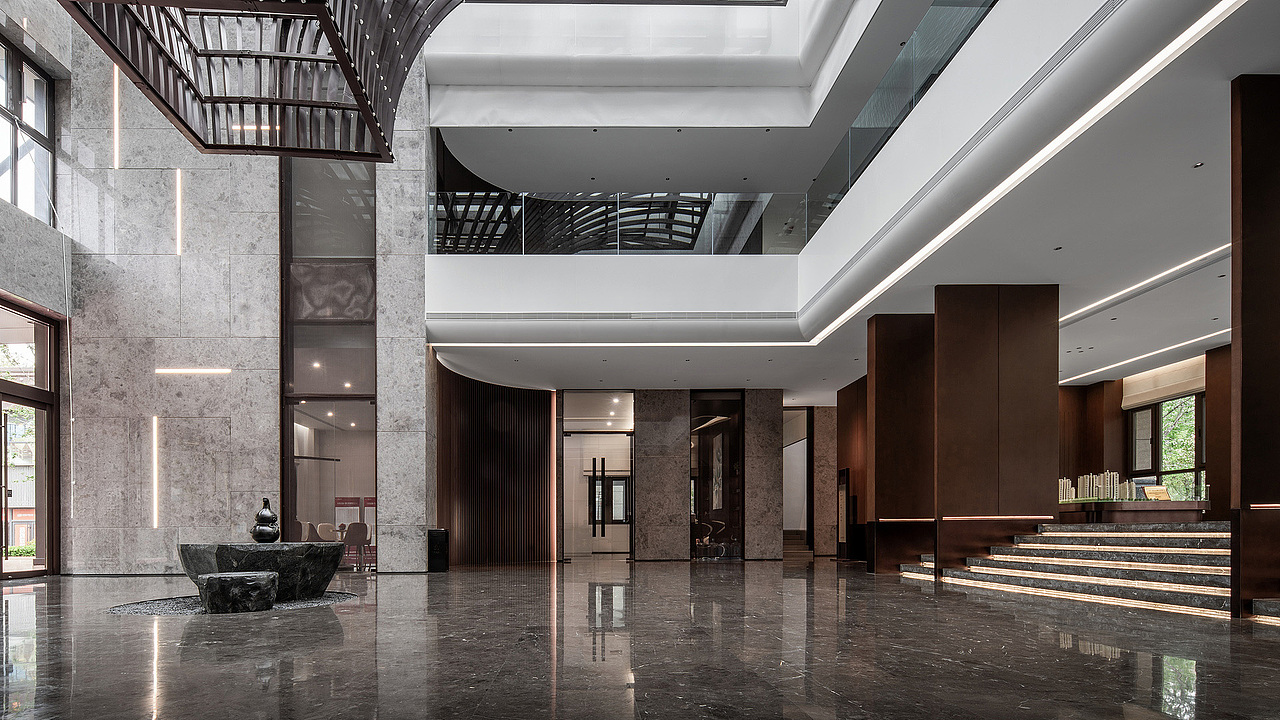 淄博齐耀花园售楼处空间摄影（图ZMzg5NjA0NjA4） - 环境/建筑摄影 - 站酷设计师建筑摄影师于健原创素材 - 站酷ZCOOL