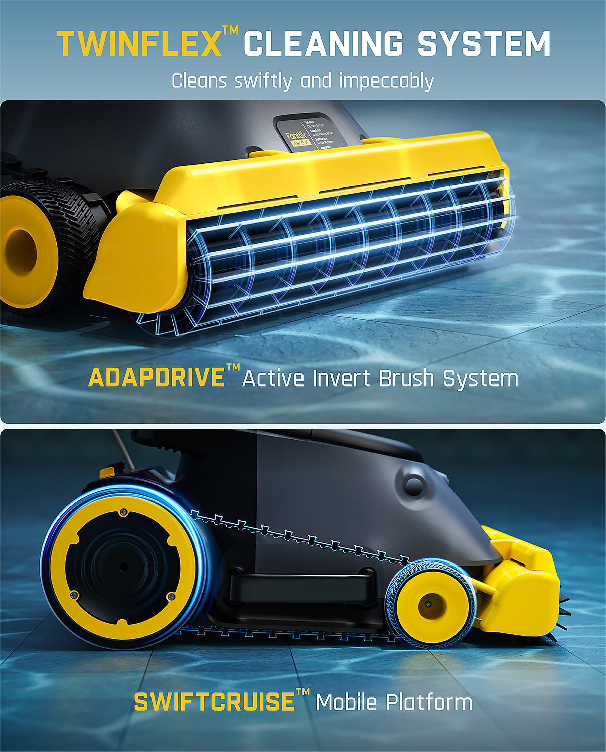跨境电商详情页 | 泳池清洗机 ✖ LCX光锥设计（图ZMzg5NjA3MTky） - 电商 - 站酷设计师光锥设计原创素材 - 站酷ZCOOL