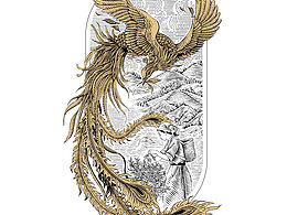 鳳凰單樅/茶包裝插畫