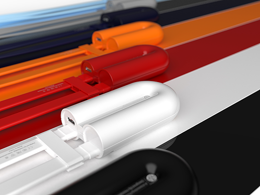 硅胶带式经颅微电流刺激电极助眠产品的外观设计