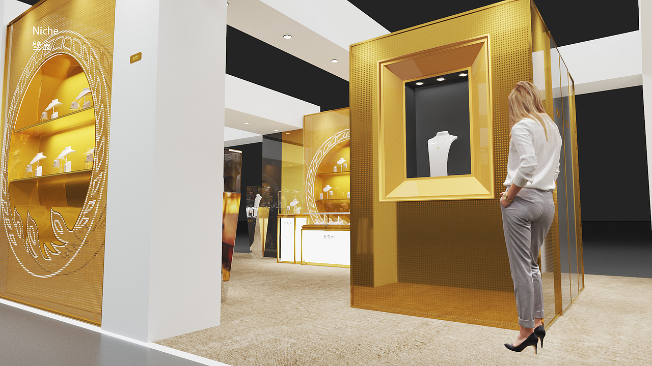 老凤祥2024国际珠宝展（图ZMzg5NjIwMDA4） - 建筑/空间 - 站酷设计师波丸设计原创素材 - 站酷ZCOOL
