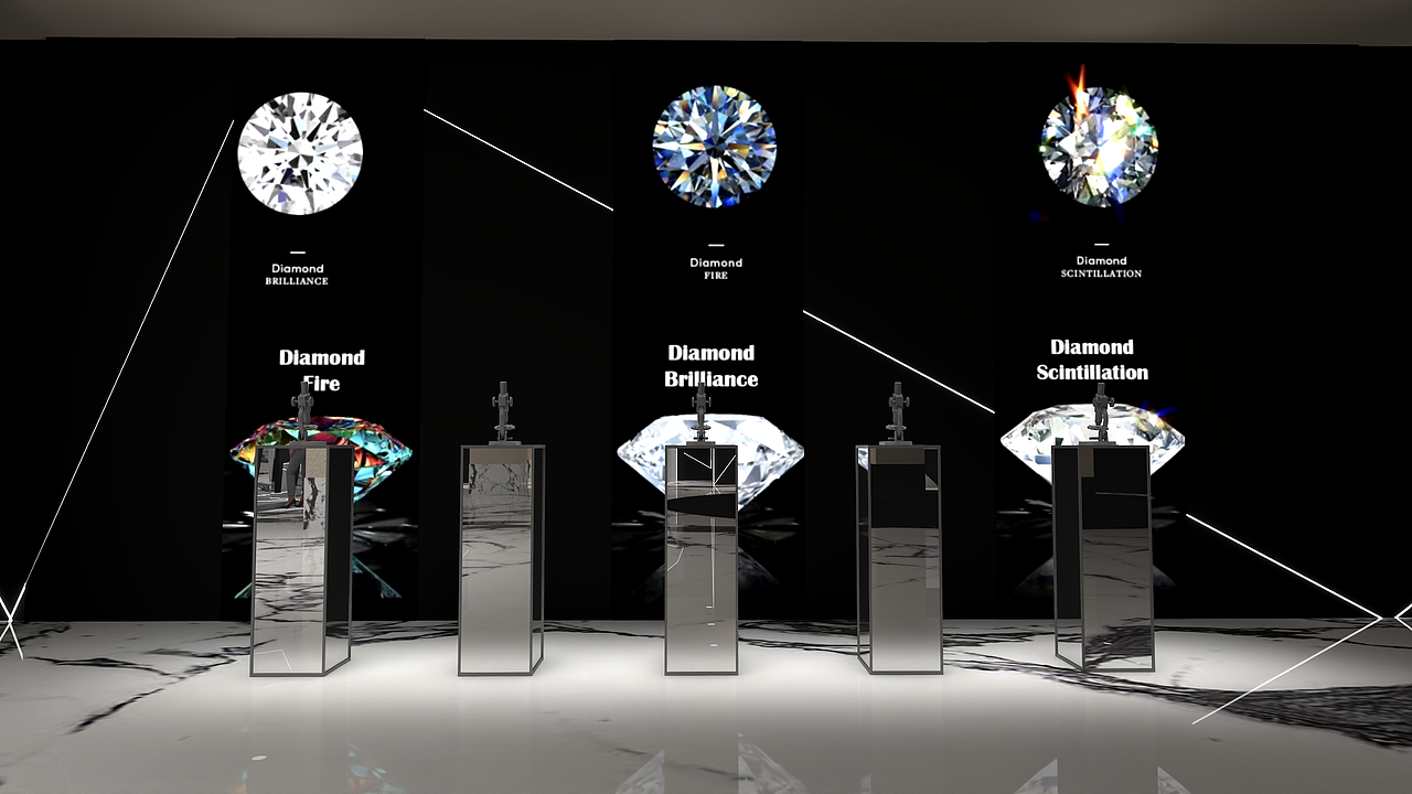 老凤祥2024钻石发布会（图ZMzg5NjIwMzQ0） - 建筑/空间 - 站酷设计师波丸设计原创素材 - 站酷ZCOOL