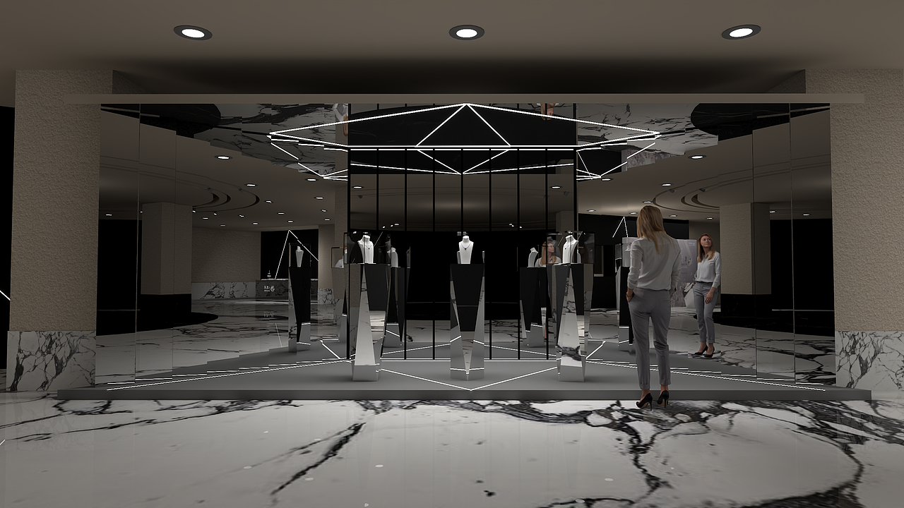 老凤祥2024钻石发布会（图ZMzg5NjIwMzQw） - 建筑/空间 - 站酷设计师波丸设计原创素材 - 站酷ZCOOL