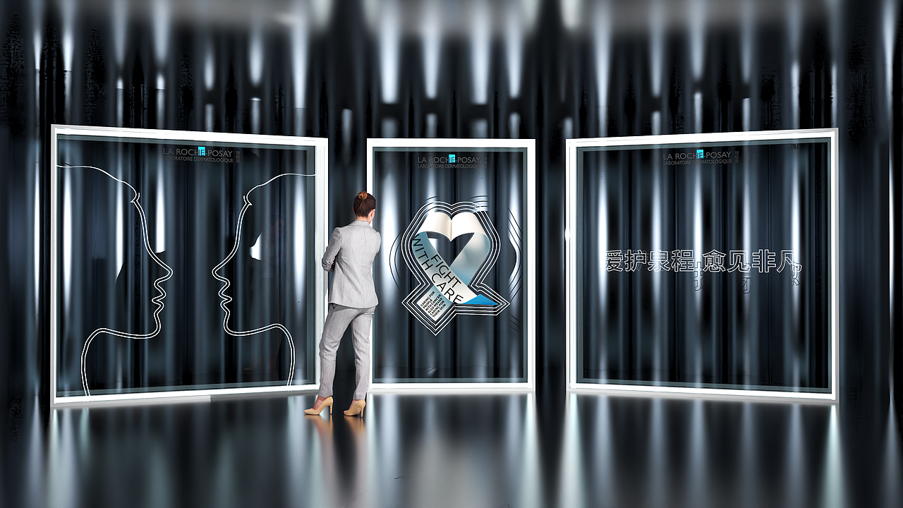 欧莱雅-理肤泉活动设计（图ZMzg5NjI2OTcy） - 建筑/空间 - 站酷设计师波丸设计原创素材 - 站酷ZCOOL