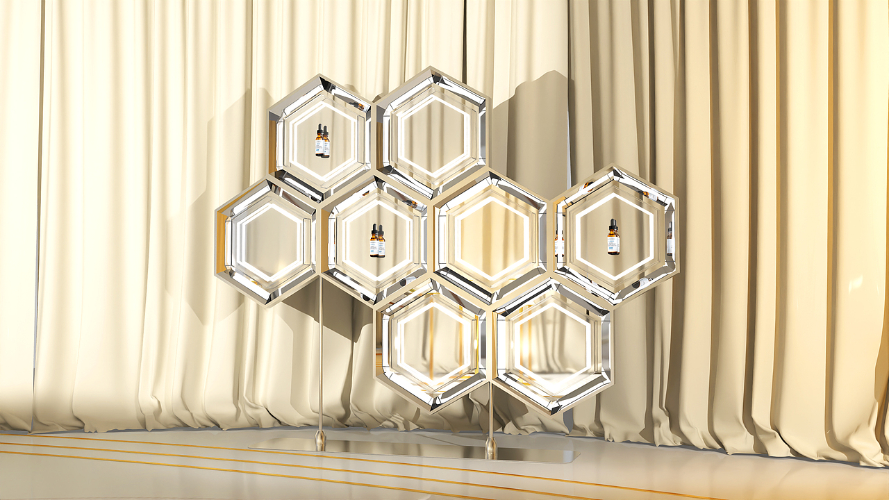 欧莱雅-修丽可活动设计（图ZMzg5NjI3MTQ0） - 建筑/空间 - 站酷设计师波丸设计原创素材 - 站酷ZCOOL