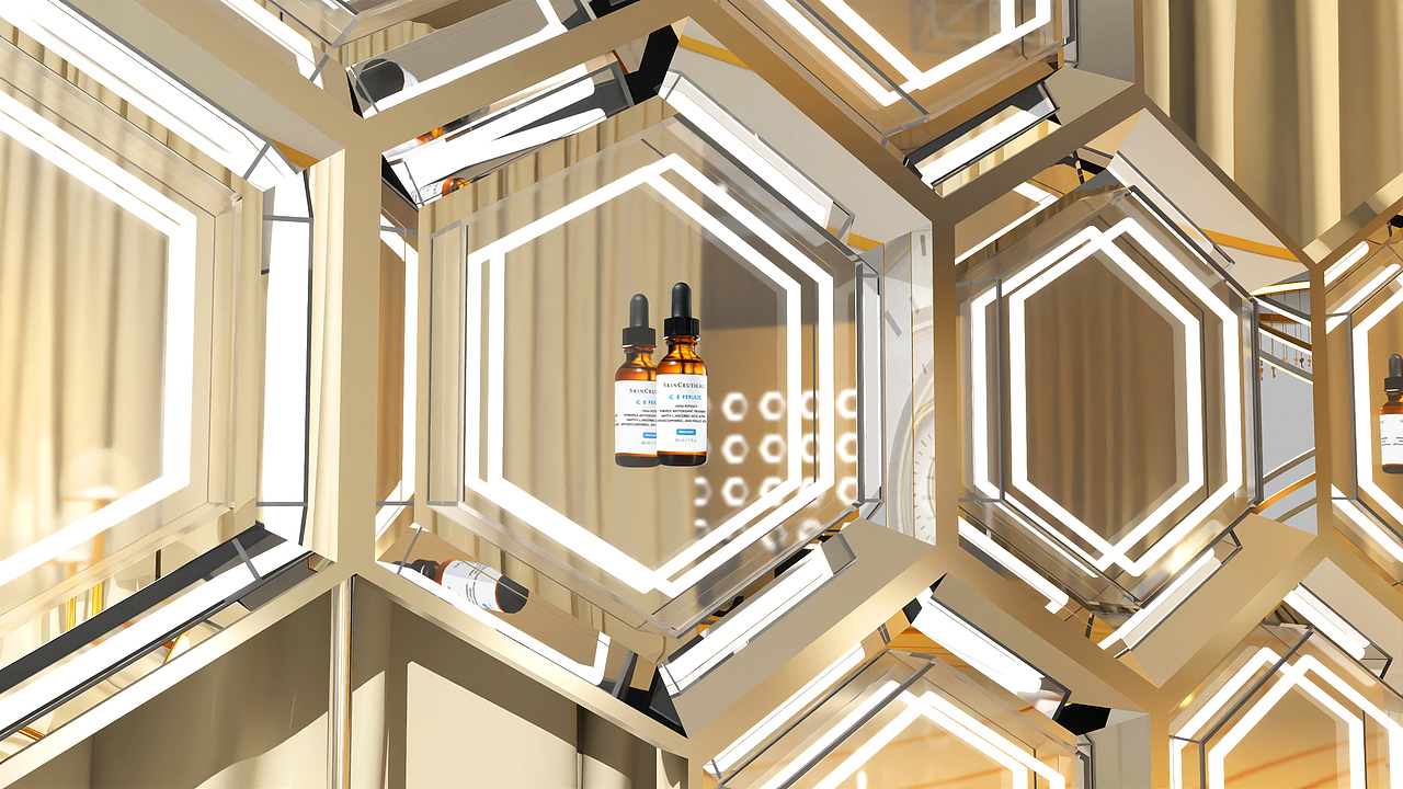 欧莱雅-修丽可活动设计（图ZMzg5NjI3MTQw） - 建筑/空间 - 站酷设计师波丸设计原创素材 - 站酷ZCOOL