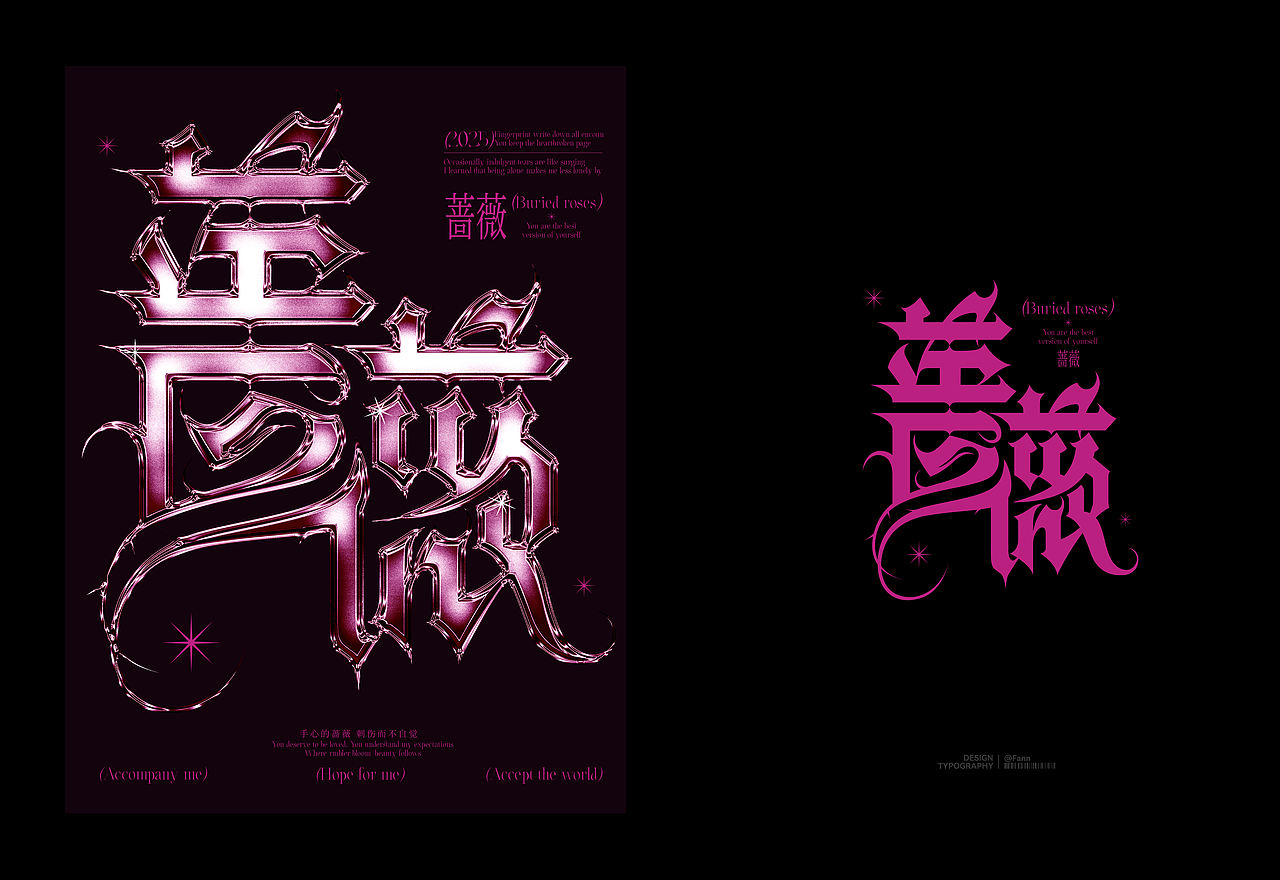 字体设计&海报设计 TYPEFACE POSTER（图ZMzg5NjM1OTE2） - 字体/字形 - 站酷设计师泛泛Fann原创素材 - 站酷ZCOOL