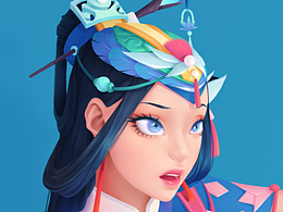 国风神话女战士