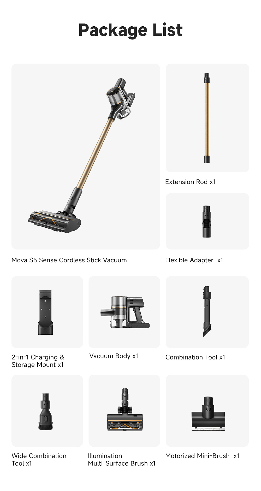 MOVA 吸尘器-S5 Sense全案策划