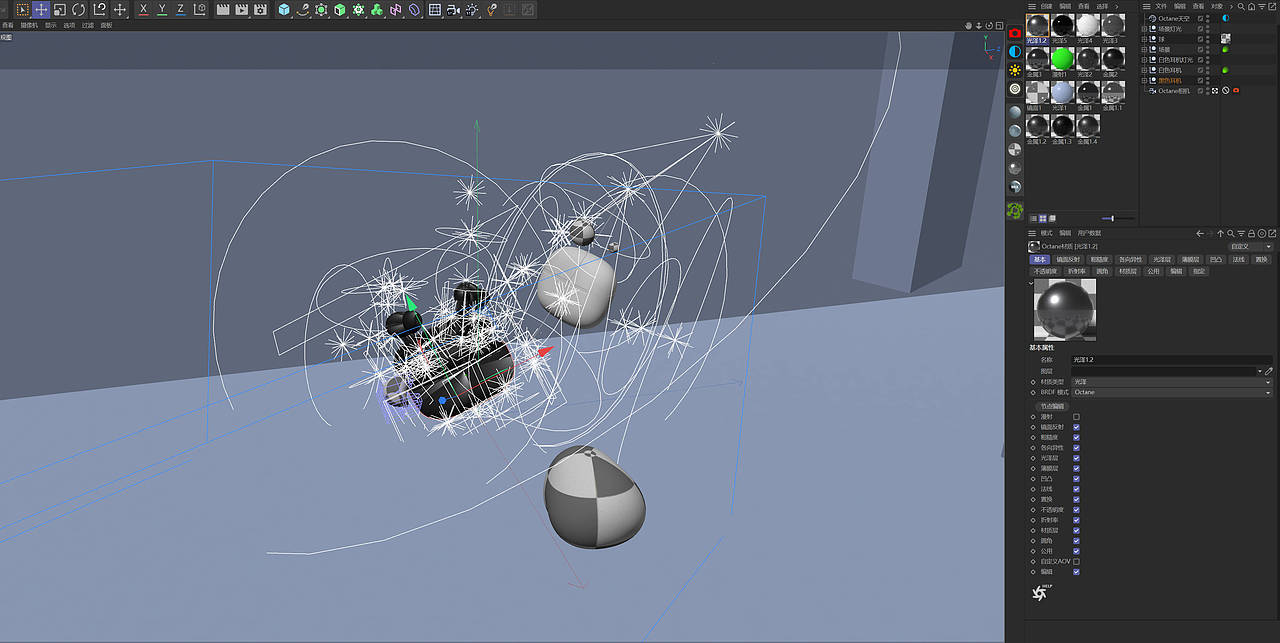 C4D建模 OC渲染 个人练习作品（图ZMzg5NjQxNDI4） - 产品 - 站酷设计师Z149708249原创素材 - 站酷ZCOOL