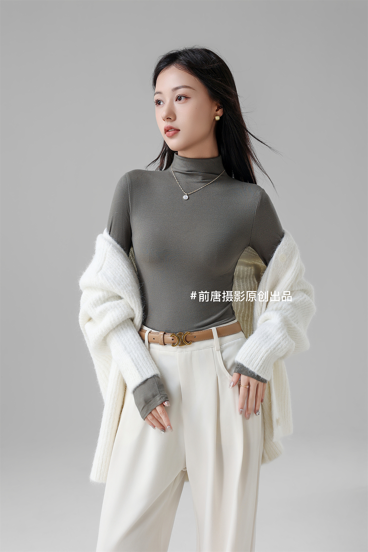 打底衫 肌底衣 秋衣拍摄