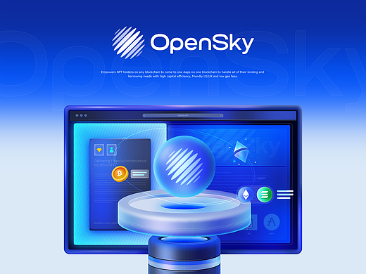 OpenSky 品牌插图设计