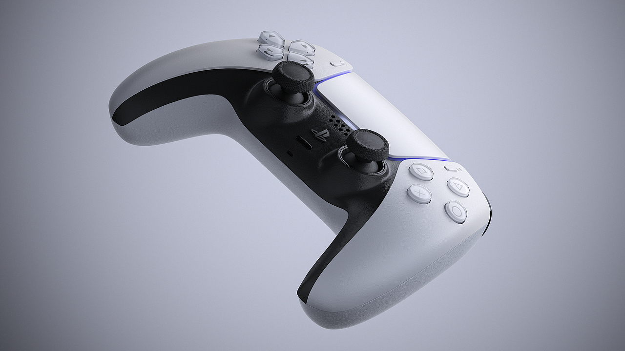 PS5游戏手柄渲染（图ZMzg5NjU4MjU2） - 产品 - 站酷设计师阿樊A原创素材 - 站酷ZCOOL