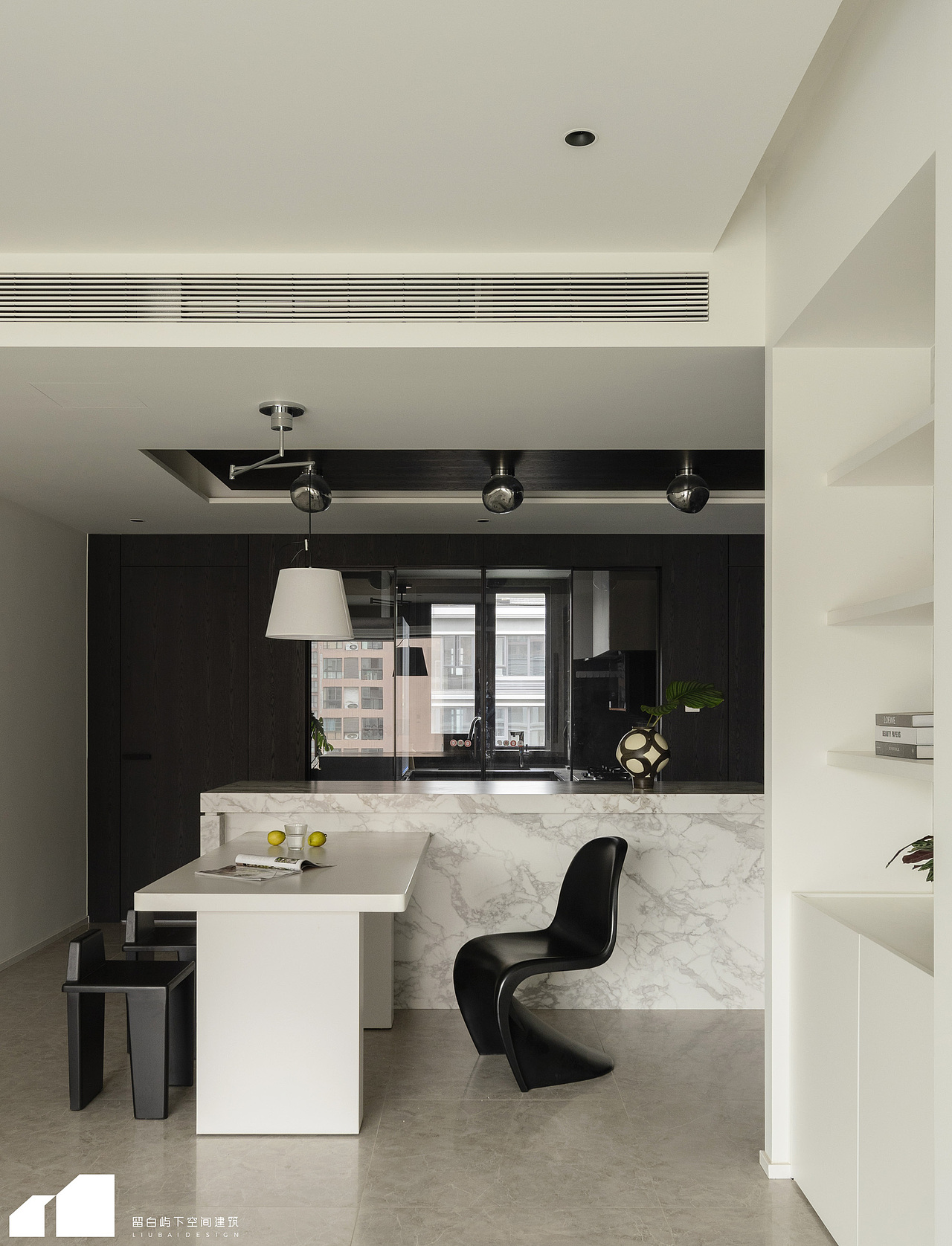 留白·私宅 |浔岚|黑白灰的纯粹之美