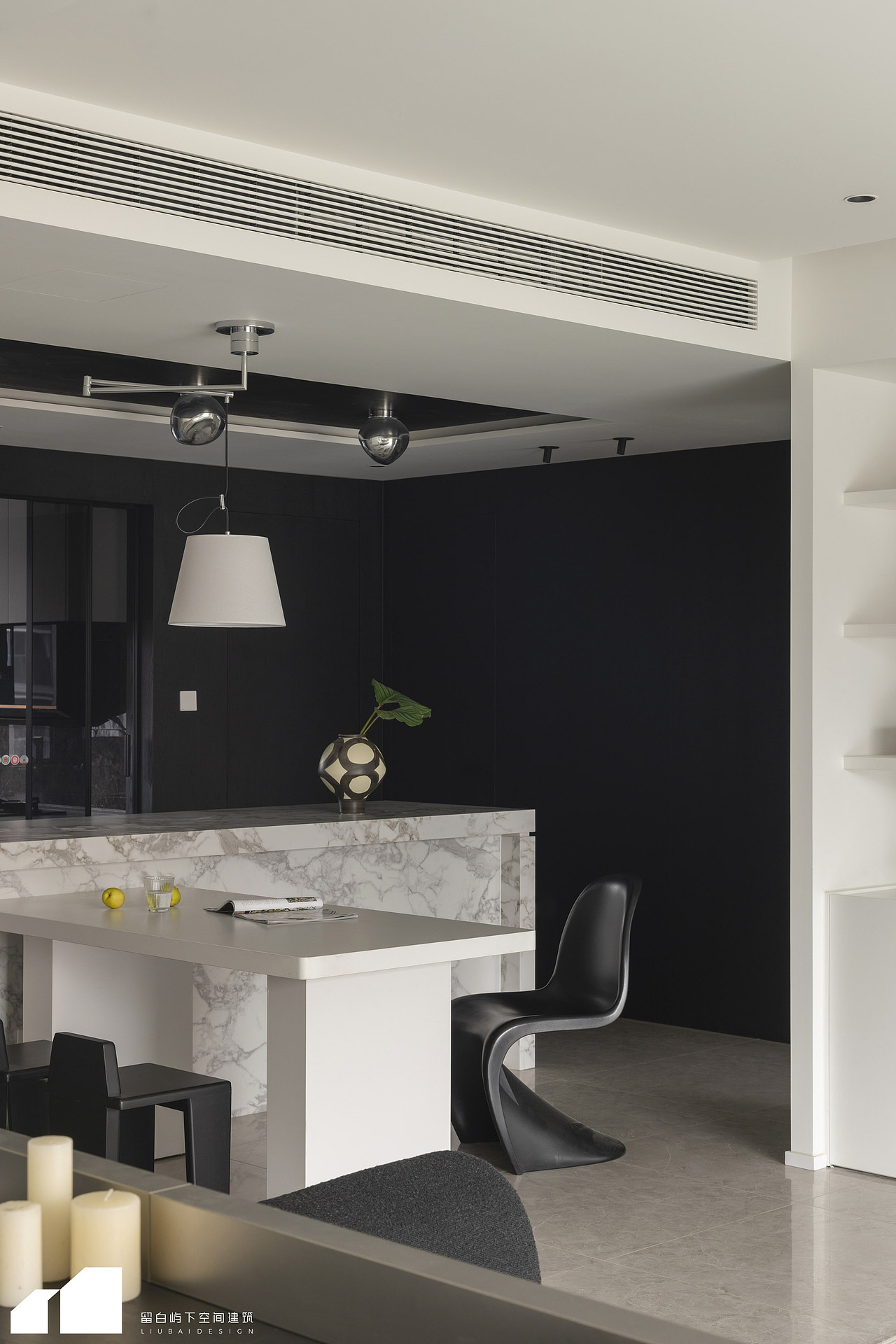 留白·私宅 |浔岚|黑白灰的纯粹之美