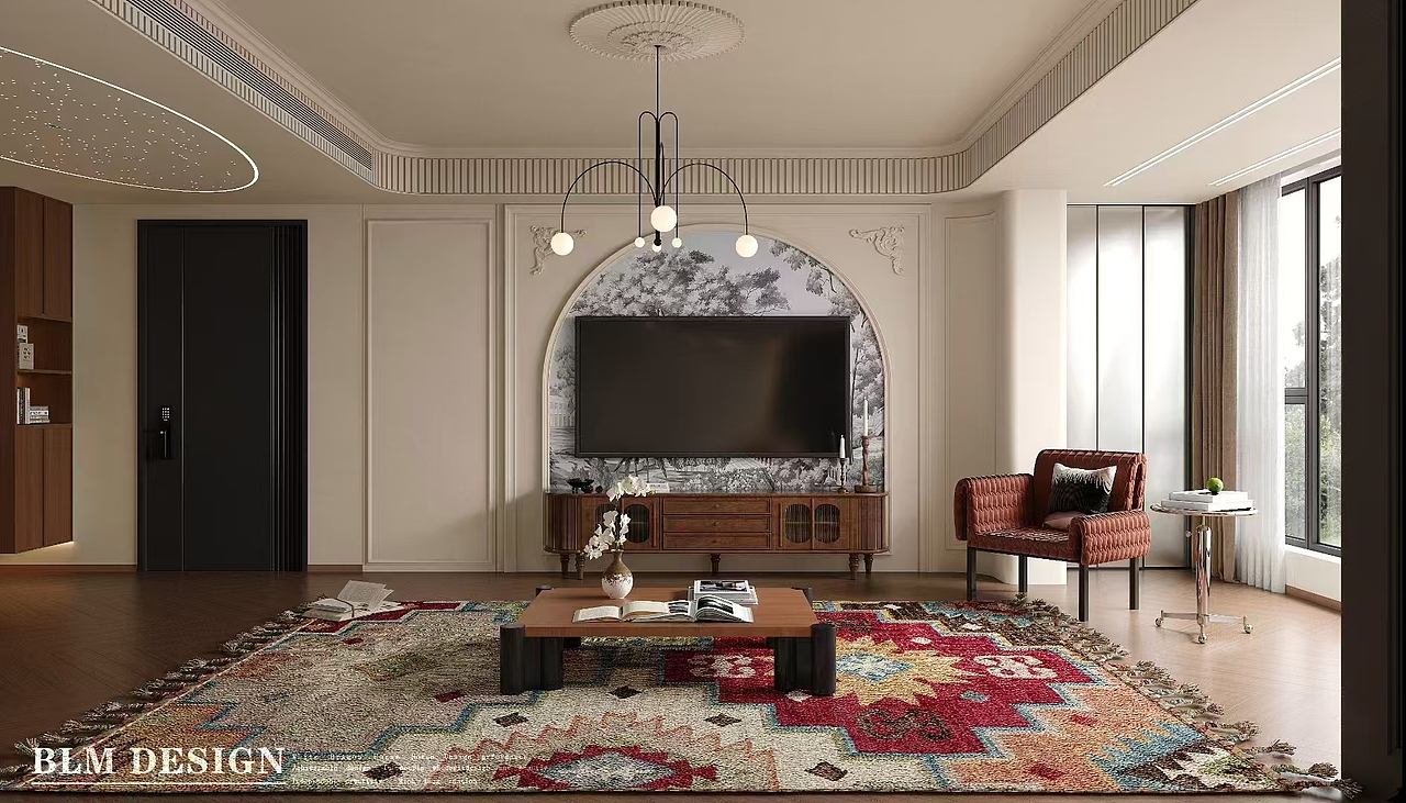 法式--白龙马效果图