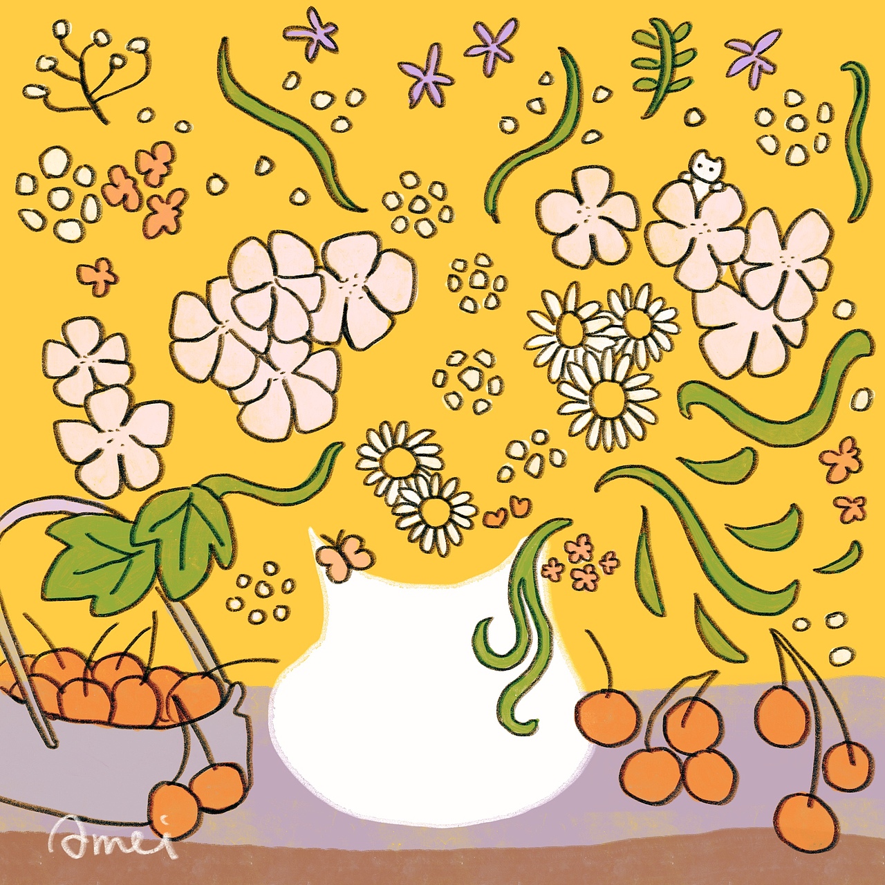 小小世界系列插画