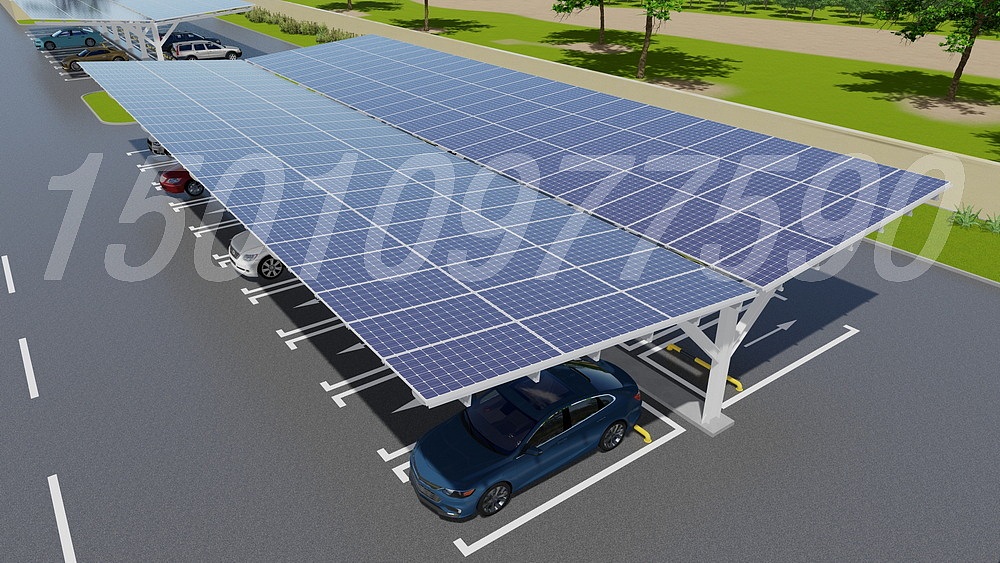 双边光伏棚设计效果图