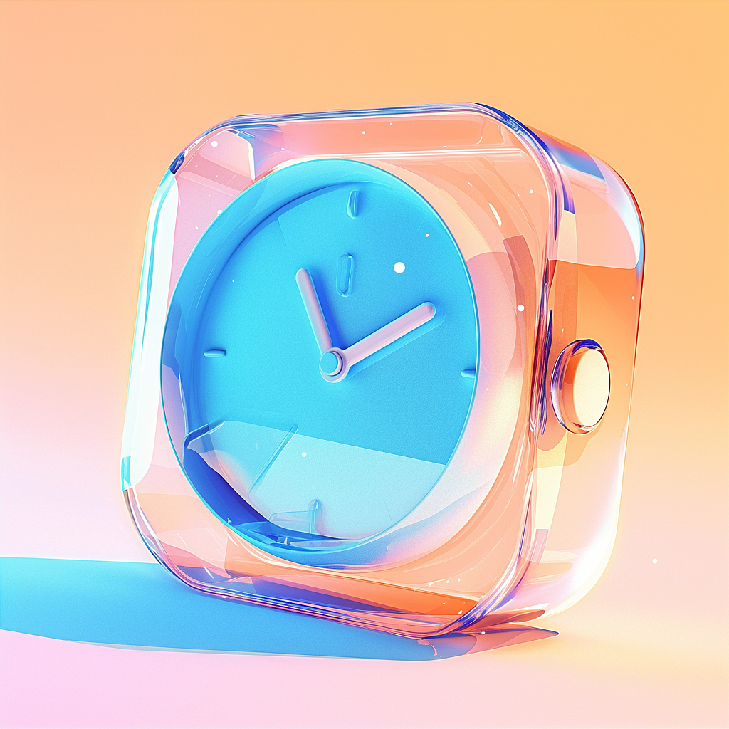 《活力橙钟：点亮时间泡泡》（图ZMzg5Njg1ODI0） - 产品 - 站酷设计师liushaosad原创素材 - 站酷ZCOOL